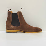 Lacuzzo Coffee Suede Chelsea Boot