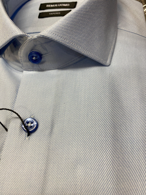 Remus Uomo Lt Blue Tapered  Shirt