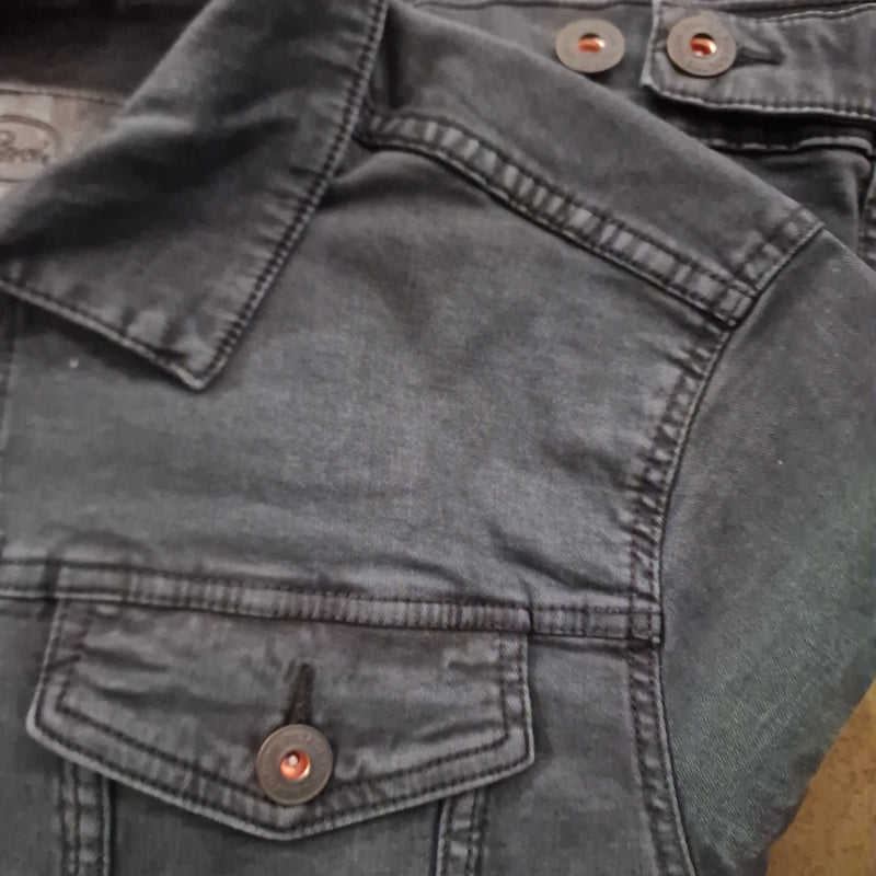 Petrol Dark Denim Jacket