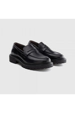 Ambitious Black Chunky Penny Loafer