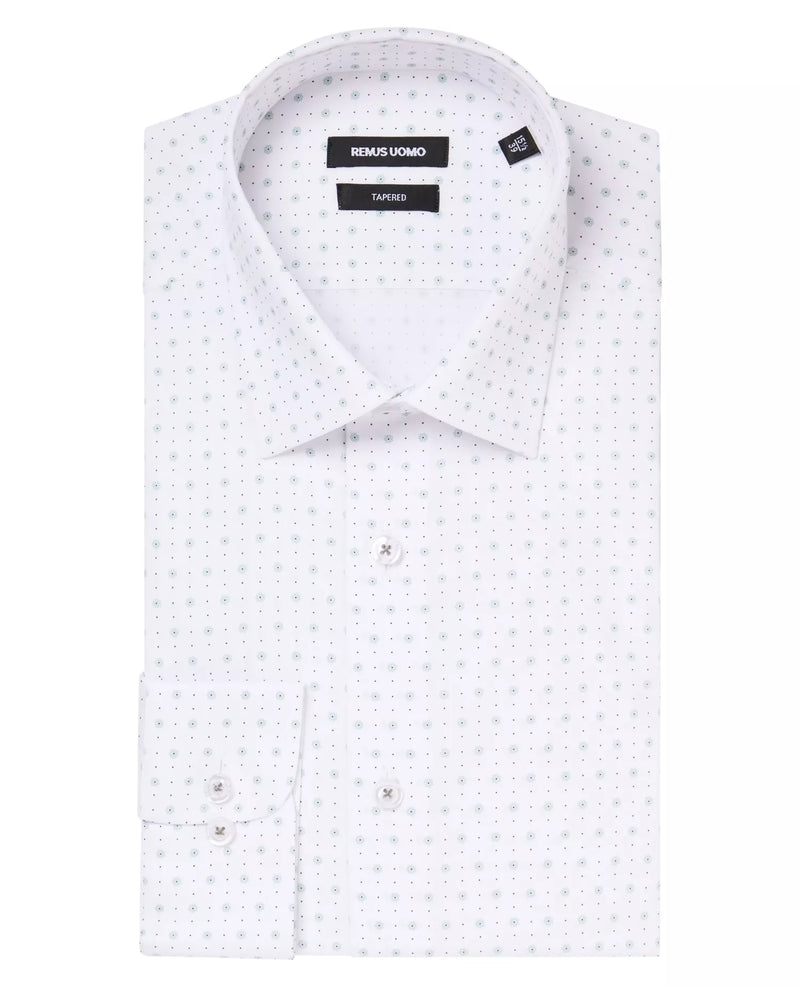 Remus Parker Small Green Print Shirt