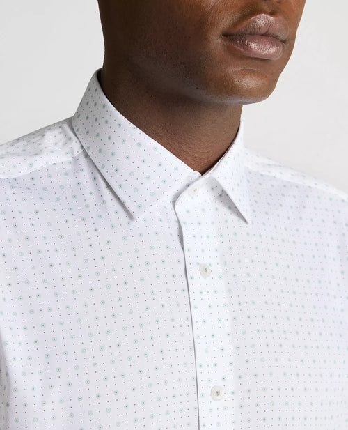 Remus Parker Small Green Print Shirt