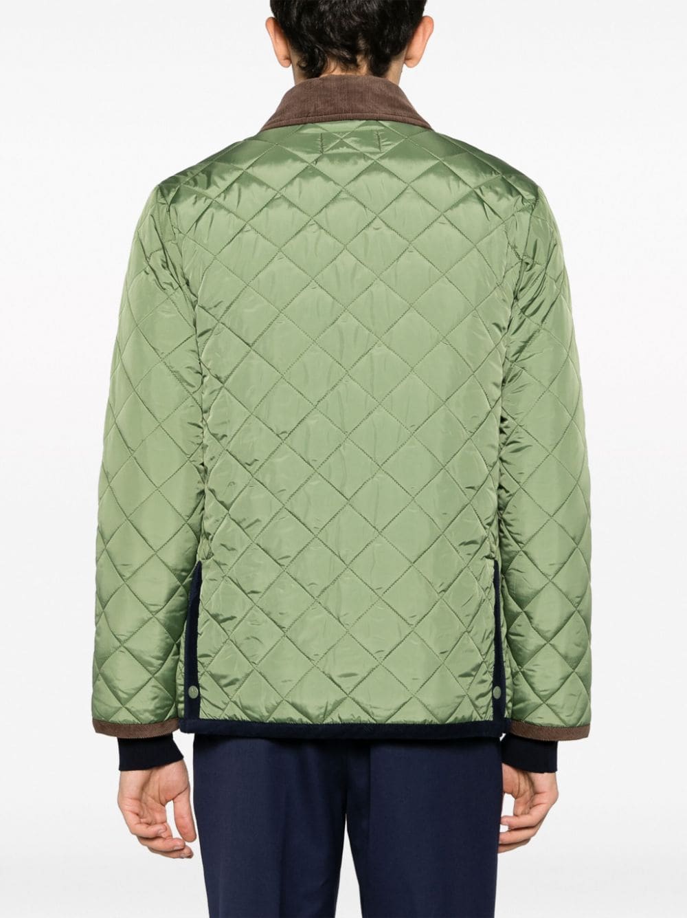 Manuel Ritz Jacket Manuel Ritz Green Quilted Jacket – Statement Menswear