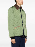 Manuel Ritz Green Quilted Jacket