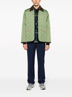 Manuel Ritz Green Quilted Jacket
