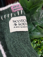 Scotch & Soda Alpaca Green Cardy