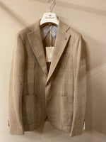Barbati Nik  Beige Check Blazer