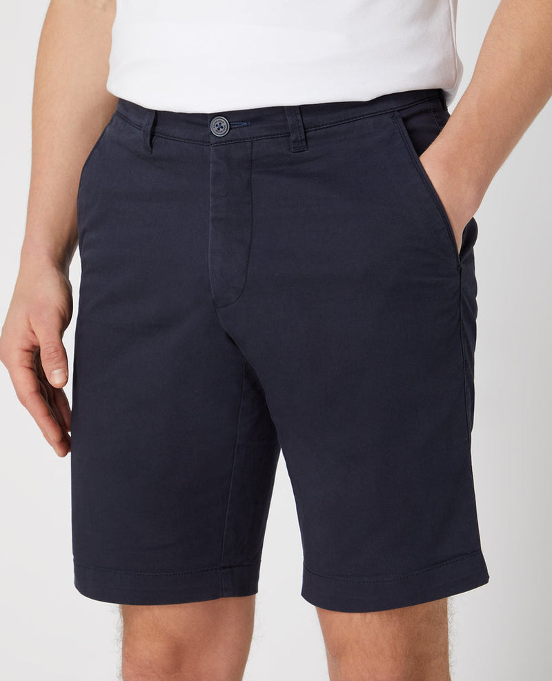 Remus Emilio Navy Chino Shorts Slim