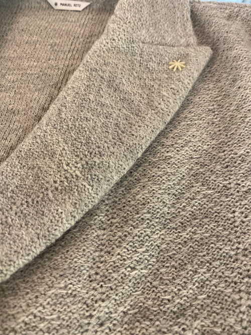 Manuel Ritz Grey DB Knitwear