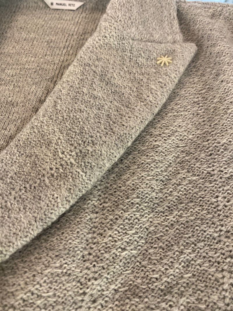 Manuel Ritz Grey DB Knitwear