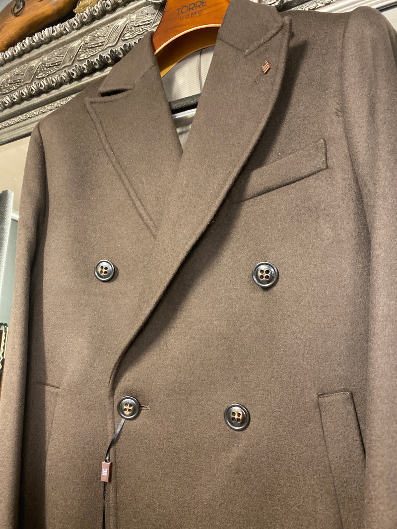 Torre Brown Boris Overcoat