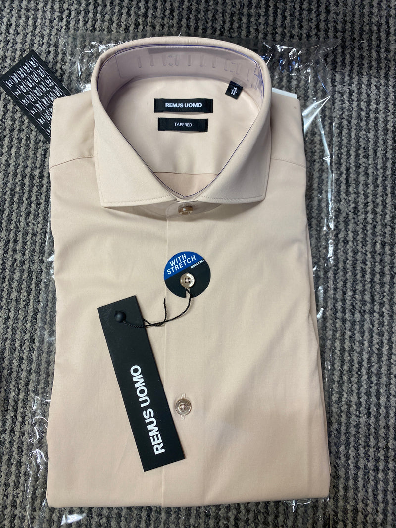 Remus Uomo Stone Tapered  Shirt