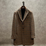 Maverick orange overcheck overcoat