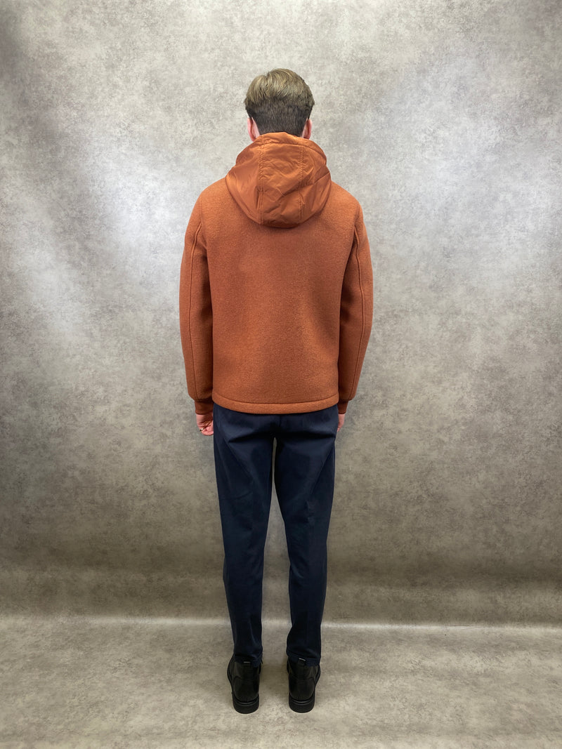 Manuel Ritz Orange Wool Jacket