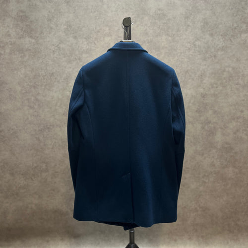 Remus Uomo Lohman Blue Overcoat