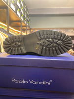 Paolo Vandini Black Patent Tassel Loafer