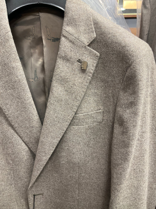 Remus Uomo Alto Oatmeal Blazer