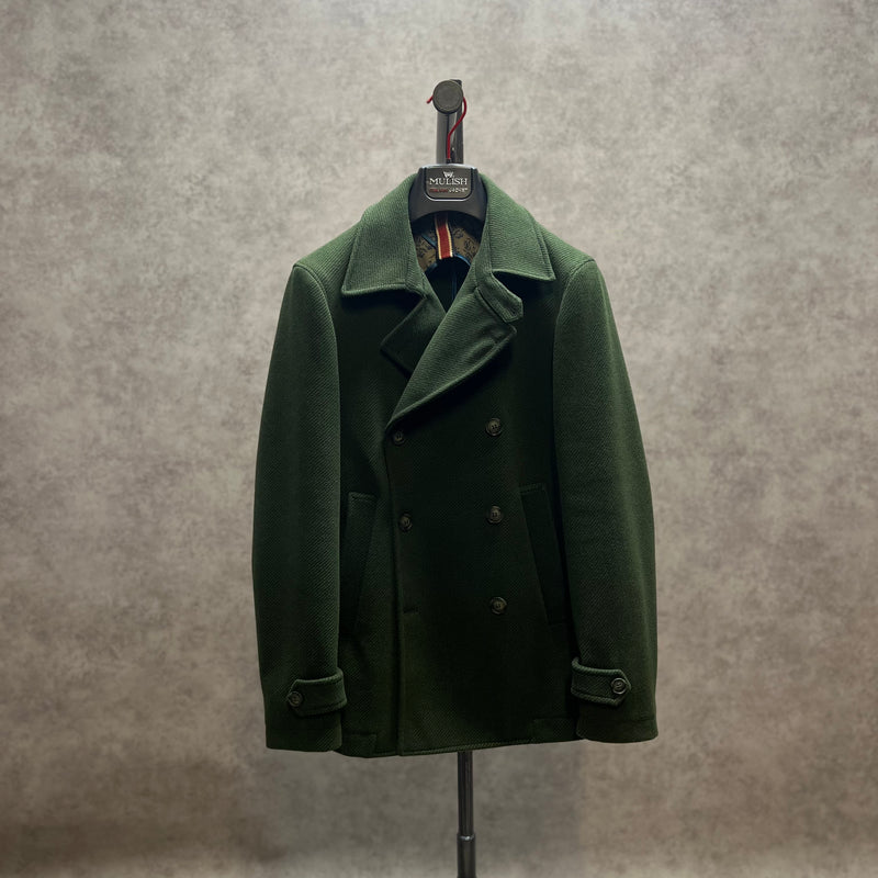 Olive 2025 green peacoat