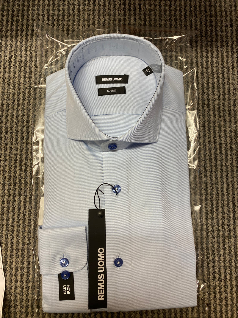Remus Uomo Lt Blue Tapered  Shirt