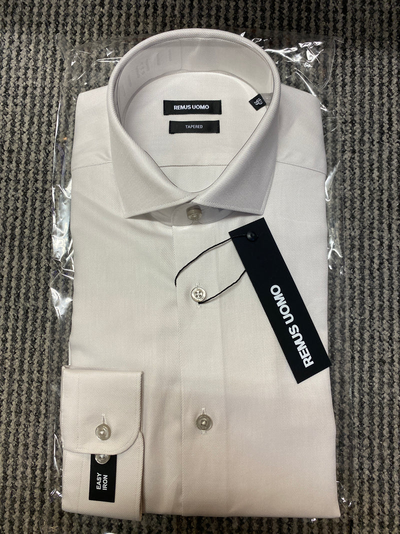 Remus Uomo Pale Grey Tapered  Shirt