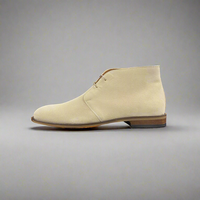 Lacuzzo Beige Suede Chukka Boot