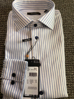 Matinique Blue Pinstripe Shirt