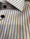 Matinique Blue Pinstripe Shirt