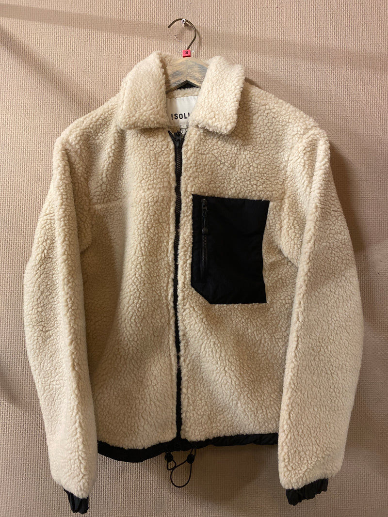 !Solid Reign Pile Fleece Jacket