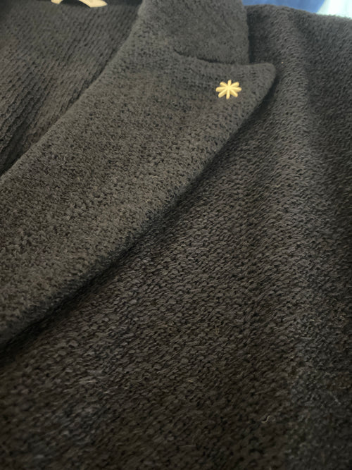 Manuel Ritz Navy DB Knitwear