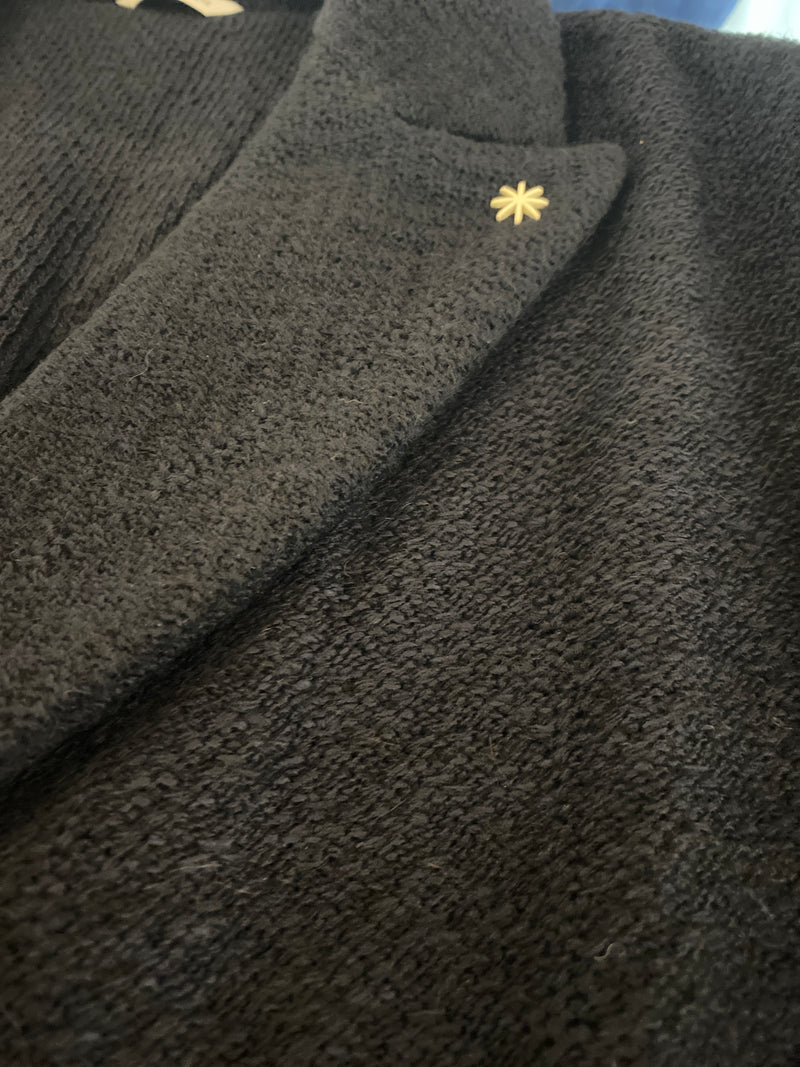 Manuel Ritz Navy DB Knitwear