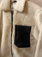 !Solid Reign Pile Fleece Jacket