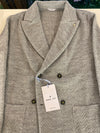 Manuel Ritz Grey DB Knitwear