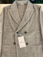 Manuel Ritz Grey DB Knitwear