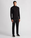 Remus Uomo Black Roll Neck