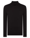 Remus Uomo Black Roll Neck