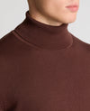 Remus Uomo Dark Brown Roll Neck