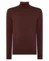 Remus Uomo Dark Brown Roll Neck