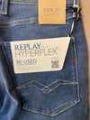 Replay Hyperflex Original Slim Fit Mid Blue Anbass Jean
