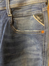 Replay Hyperflex Original Slim Fit Mid Blue Anbass Jean
