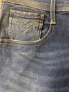 Replay Hyperflex Original Slim Fit Mid Blue Anbass Jean