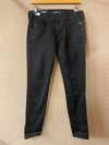 Replay Hyperflex Re-Used Overdyed Black Stretch Denim Jeans