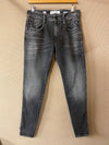 Replay Bronny Aged Eco Super Slim Mid Black Jean