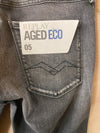 Replay 542 Aged 5 Eco Dark Grey Anbass Jean