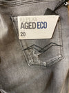GREY SLIM FIT ANBASS AGED ECO 20 YEAR JEANS