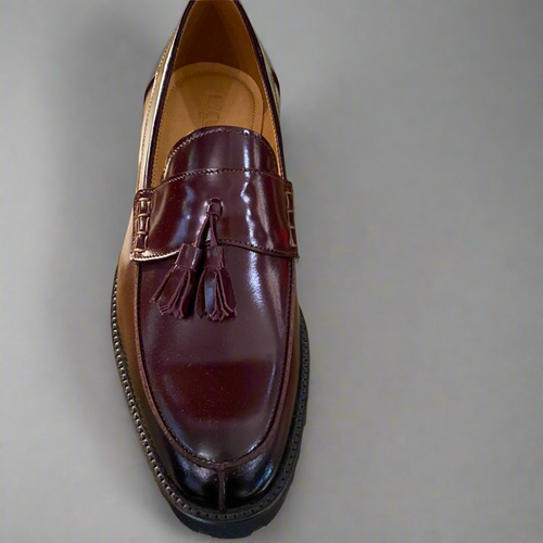 Lacuzzo Claret Tasselhoff Loafer