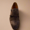 Lacuzzo Suede Monk Strap