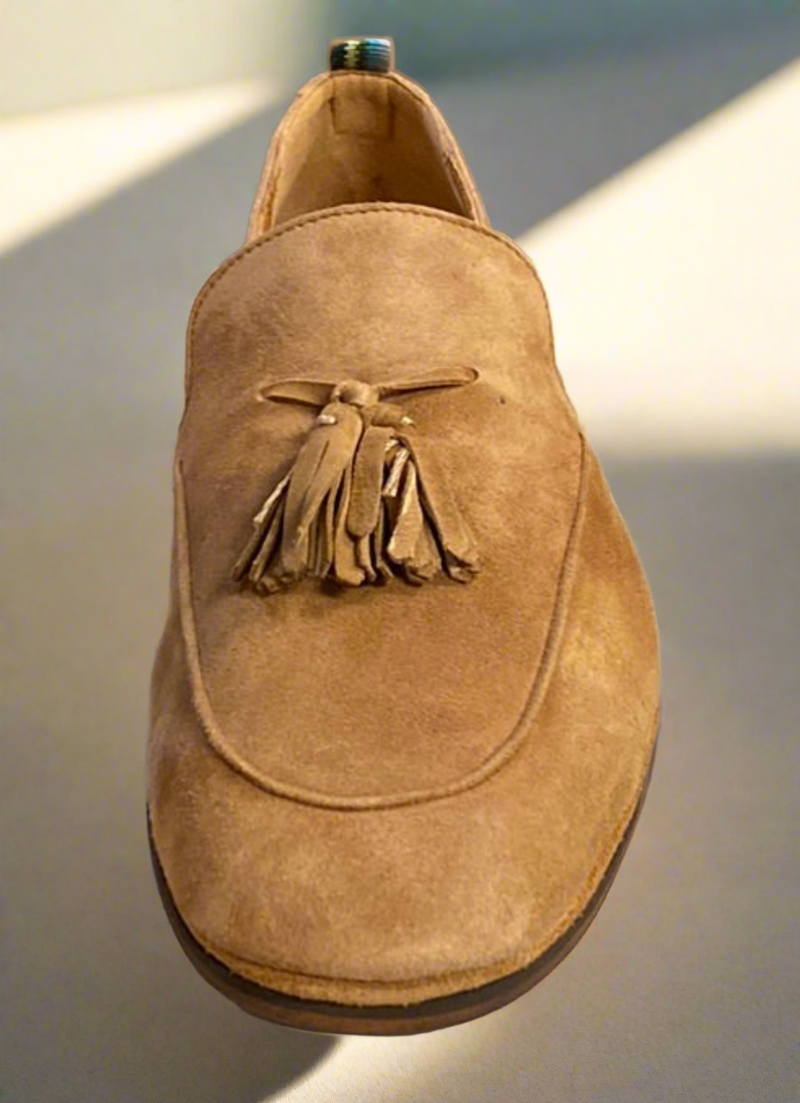 Ambitious Camel Tassel Loafer