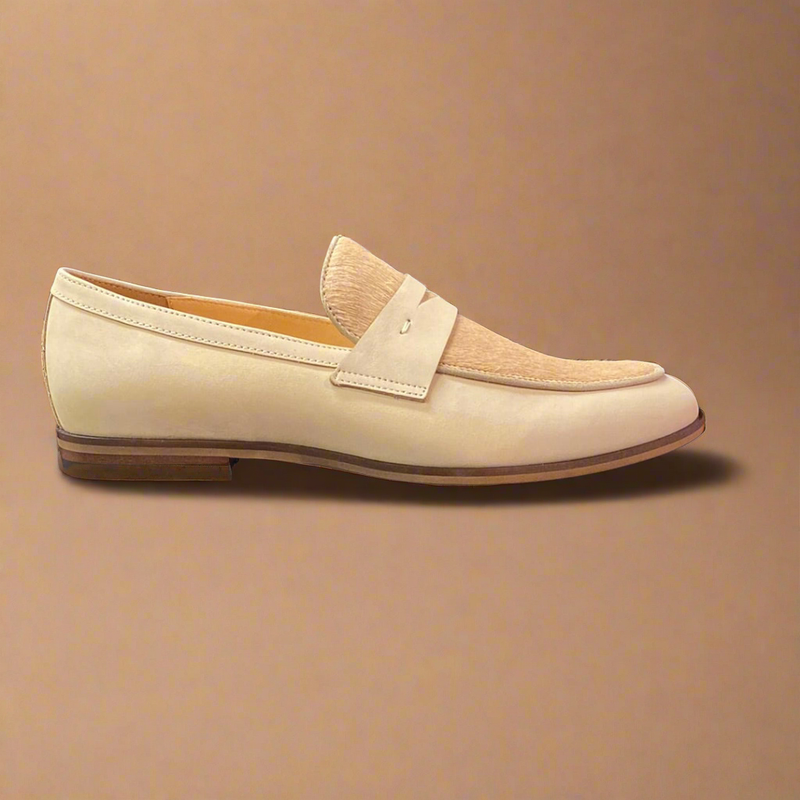 Lacuzzo Beige Clarke Loafer