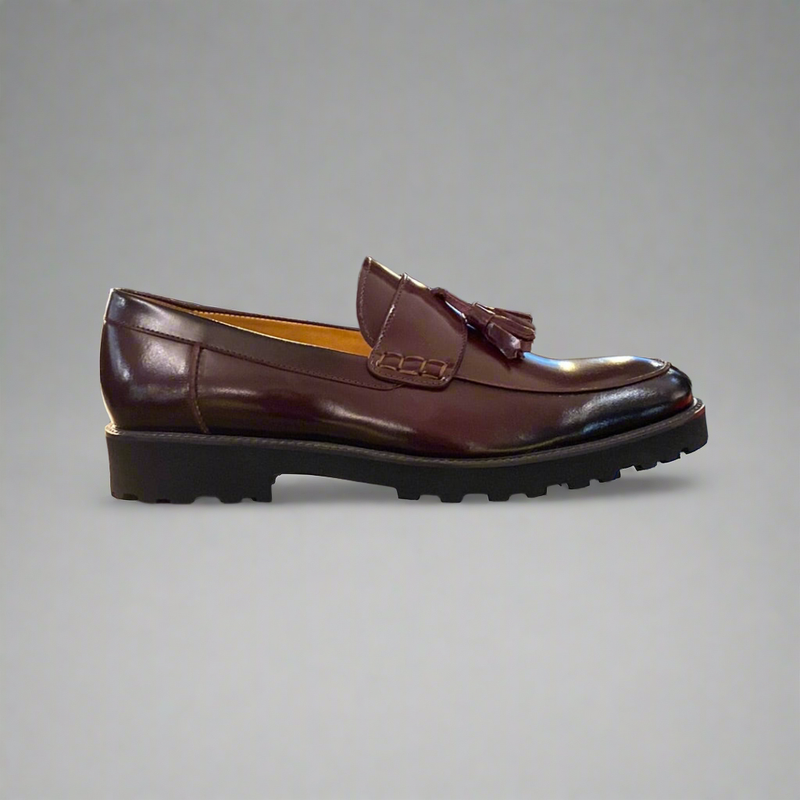 Lacuzzo Claret Tasselhoff Loafer