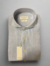 Profuomo Blue Linen Shirt